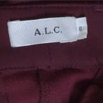 Adam Levine A.L.C. Javier Split Hem Pants in Sangria – Size 8 – NWT Photo 10