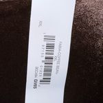 NWT THE DROP Fabia Ruched Velvet Mockneck Mini Dress in Coffee Bean Photo 7