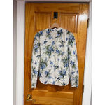 Veronica Beard Floral Cotton Matching Set Ashlynn Top & Arwen Midi Skirt 6 Photo 5