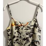 Anthropologie HD in Paris Fern Flower Silk Slip Tank Dress Women's sz. 4 Photo 7