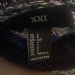 Forever 21 Blue an White Striped Pattern Open Cardigan Size S Photo 5