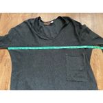 Kerisma  Gray Quarter Sleeve Oversized Mercerized Wool Blend Blouse -Large Photo 4