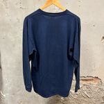 Vintage Y2K Delta Your Girlfriend Wants Me Long Sleeve Comedy Graphic Tee Large Blue Photo 4