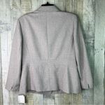 Kasper  Size 6 Gray (Palm Desert) Lined Blazer w/2 Button Front Padded Shoulders Photo 2