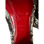 Christian Louboutin • Multicolor Sequin Party Boot Sz 38.5 Photo 11