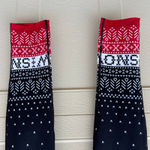 NWT Krimson Klover Let It Snow Base Layer Leggings Size SMALL Black White Red Photo 1