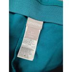 Chico's Elastic Waist Pull On Dress Pants Size 3 Tall Long - XL 16/18 Jade Green Photo 2