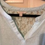 Sonoma Flowy teal shirt with lace size 2X Photo 2