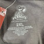 Peanuts Snoopy “Slacker” Gray 100% Cotton Crewneck T Photo 5