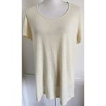 Patagonia  • Pale Pastel Yellow Flecked Crew Neck Tee Shirt Photo 10