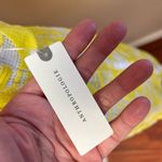 Maeve  by Anthropologie NWT Yellow Embroidered Lace Mini Dress Size 6 Photo 8