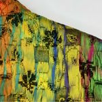 Vintage 80s Elliott Lauren Rainbow Boho Floral Quilted Zip Up Jacket womens 6 M Photo 7