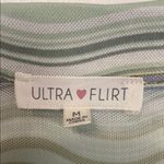 Ultra Flirt  Green Long Sleeve V-Neck Sheath cardigan Photo 1