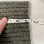 Madewell  Olive Green Wool Rolled Mock Neck Pullover Sweater Womens XXS Winter Photo 9