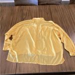 Urban Outfitters  Kenny Button-Down long sleeve oversized baggy yellow Shirt S Photo 10