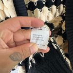 Kirundo Black and Cream Bubble Knot Chunky Open Cardigan Size M Photo 3