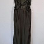 Lulus Green Strappy Halter Maxi Dress Womens XS Summer Beachy Casual Long Photo 6