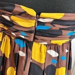 Oleg Cassini OC by OC  silk polka dot Y2K abstract dress Photo 2