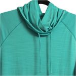 Coolibar Turquoise Hooded Beach Cover Up Dress Long Sleeve Sun Protection Size L Size M Photo 1