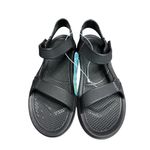 NEW Totes Sport Sandals Women 11 Black Riley Adjustable Waterproof Comfort Photo 1