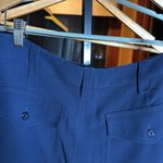 Trina Turk Navy Blue Barrier Islands Cargo Jogger Ankle Pants Size 10 Photo 14