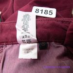 New! Jen 7, 7 for all mankind dark burgundy skinny legging ankle jeans, size 0 Red Photo 13