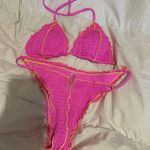 SheIn neon pink bikini Photo 0