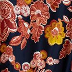 PerSeption Floral Women's Multicolor Dress PXL Blue Size XL Photo 7