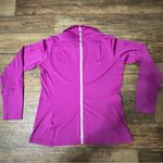Nike  Purple Fitted Long Sleeve golf Shirt Photo 4