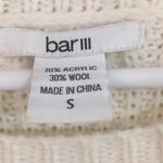Bar III Studded Long Sleeve Sweater Size S Photo 1