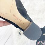 Sam Edelman 🆕 Winnie Floral Embroidered‎ Suede Ankle Bootie in Black Size 6 Photo 6