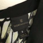 Worthington Black, Gray, And Yellow Printed Tank Top - Size Small - Lightweight Photo 2