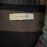 Outerknown  Size XS Flannel Shirt Button Front Checked Boxy Fit Organic Cotton Photo 2