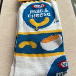 Mac & Cheese Crew Socks White Photo 2