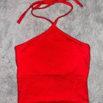 Hollister  Red Halter Top Photo 0