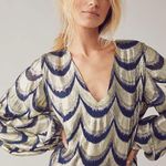 Free People Jen's Pirate Booty Lima Mini Dress Metallic Pink W-952 Sz XS Photo 11