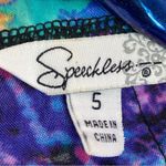 Speechless  Satin Multicolor Snakeskin Print Strapless Mini Dress Juniors 5 Photo 10