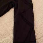 Lululemon Black Cropped pants Size 6 Photo 4