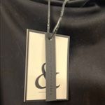 AMPERSAND AVE Black Bodysuit Scoop Neck Long Sleeves Size XL Photo 2