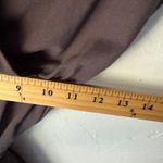 Uniqlo Brown Sleeveless Faux Wrap Dress with Belt Size Small Clean Girl Photo 7