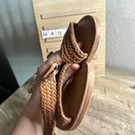 l*space L* Bora Bora Tan Leather Braided Rope Sandals NWOT Size 37 Photo 2