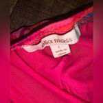 Ella Moss  Hibiscus Floral Silk Strapless Dress in guava L $138 spring cocktail Photo 2