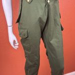 L'ATISTE Oversize Mint Green Utility Jumpsuit Button-Front Pockets S Small A3 Photo 5