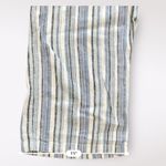 Denim & Co  Naturals Blue Stripe Wide Leg Linen Blend Elastic Waist Pant Size‎ MT Photo 6