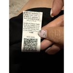 SheIn Curve Black Ribbed Long Sleeve Belted Crop Top – Size 1XL Photo 5