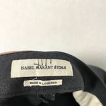 Isabel Marant Etoile Linen Blend Trouser Pants Charcoal Gray size US 8 or 40 Photo 5