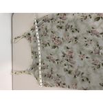 Vintage 90s Sage Green Crinkle Floral Fairycore Phoebe Buffay Long Maxi Dress 10 Photo 5