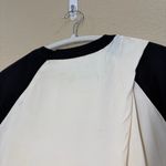Alexander Wang  TWO-TONE OFF-WHITE PLEATED WOOL DRESS SIZE 0 QUIET LUXURY EVENT Photo 7