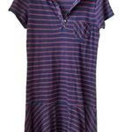 Kensie Women's red and blue Striped Knit Dress Multicolor Short Sleeve Size S Photo 1