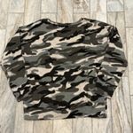 Vintage Havana NEW  women's medium black/gray camo sweatshirt Photo 4